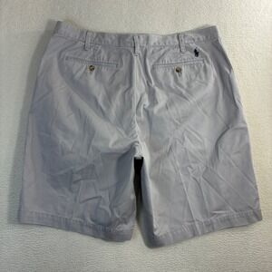 Polo Ralph Lauren Chino Shorts Men 38x10 Gray Relaxed Preppy Golf Casual Summer